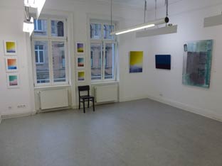 Ausstellungsrundgang in den Ateliers der wfk